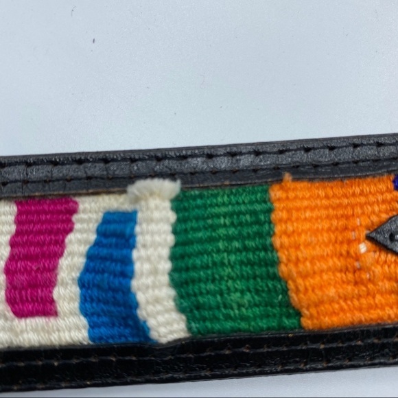 Southwestern Embossed Silver Big Buckle 38 - Picture 6 of 9